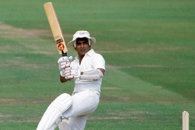 Sunil Gavaskar - First Indian captain who lost an ODI by 10 wickets 